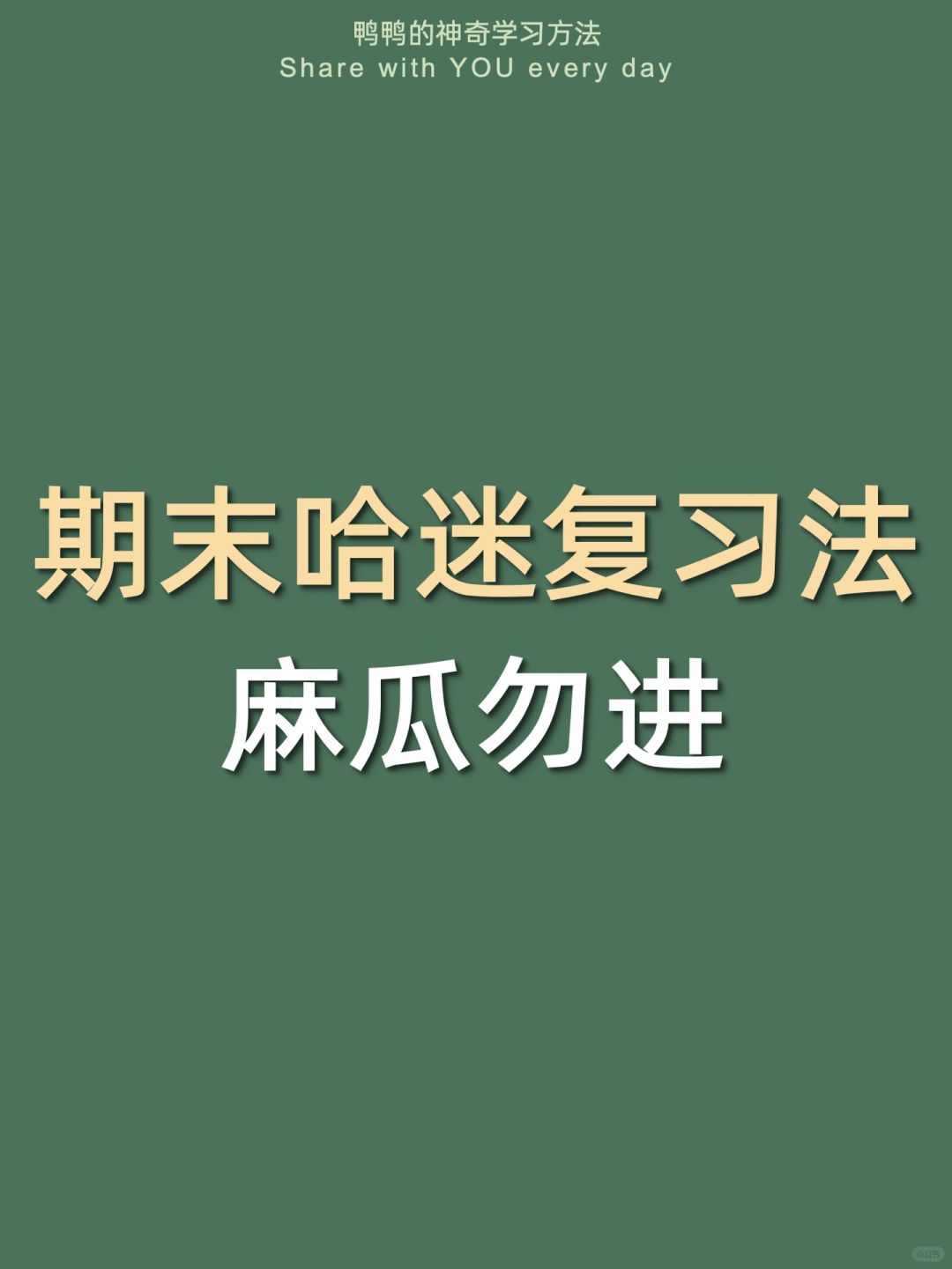 🔥哈利波特考前复习㊙️高分通关期末考试️💯