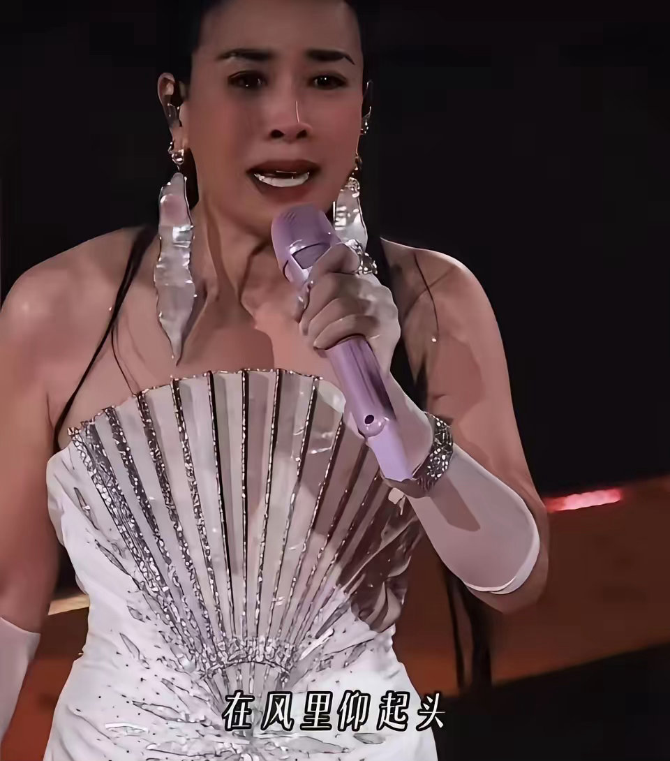 難怪那英哭成那样，不查不知道，一查就懂了，58岁的她今晚开演唱会，唱到《回声》里