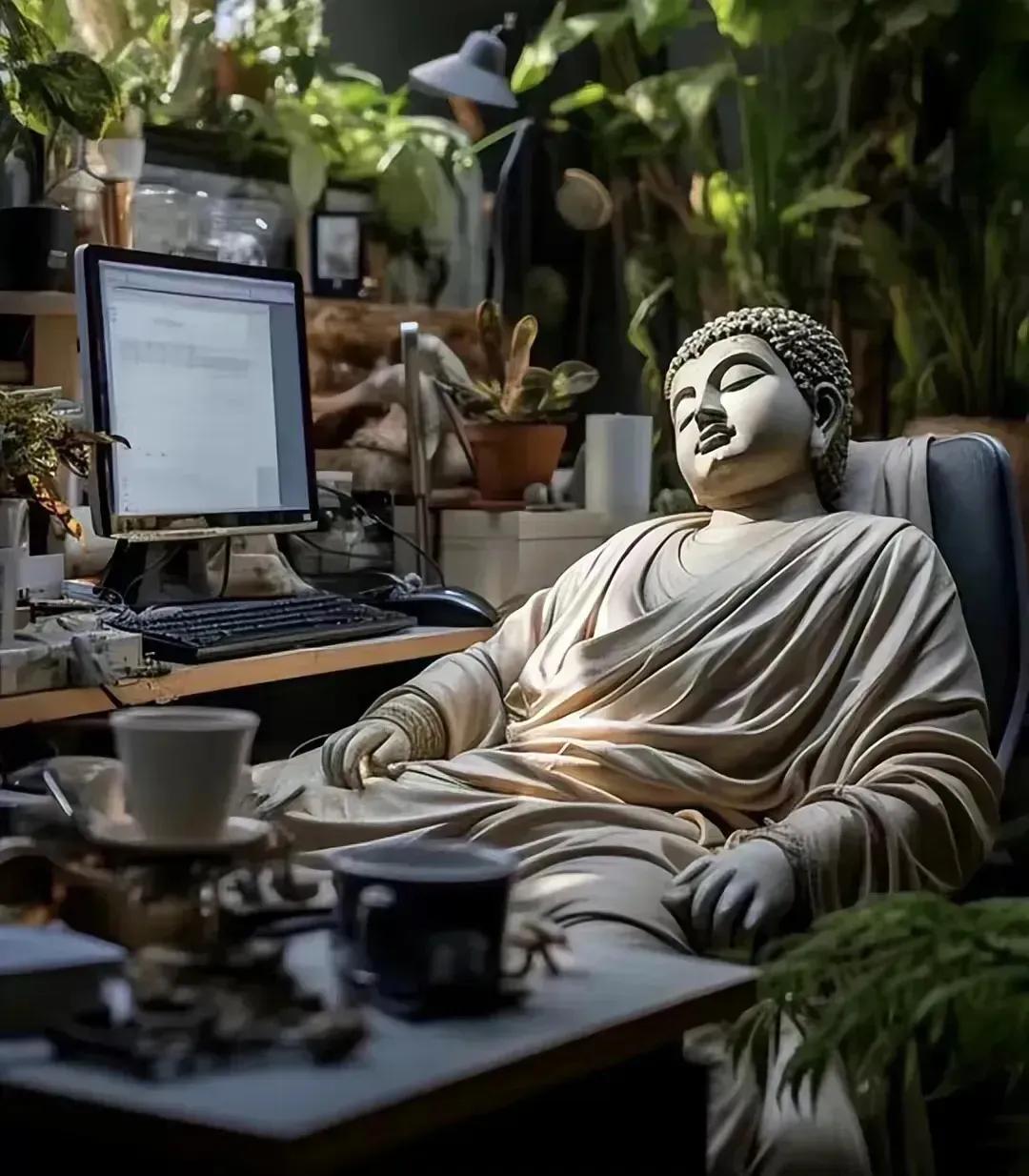 人生就是虚妄，恬淡自渡光阴。