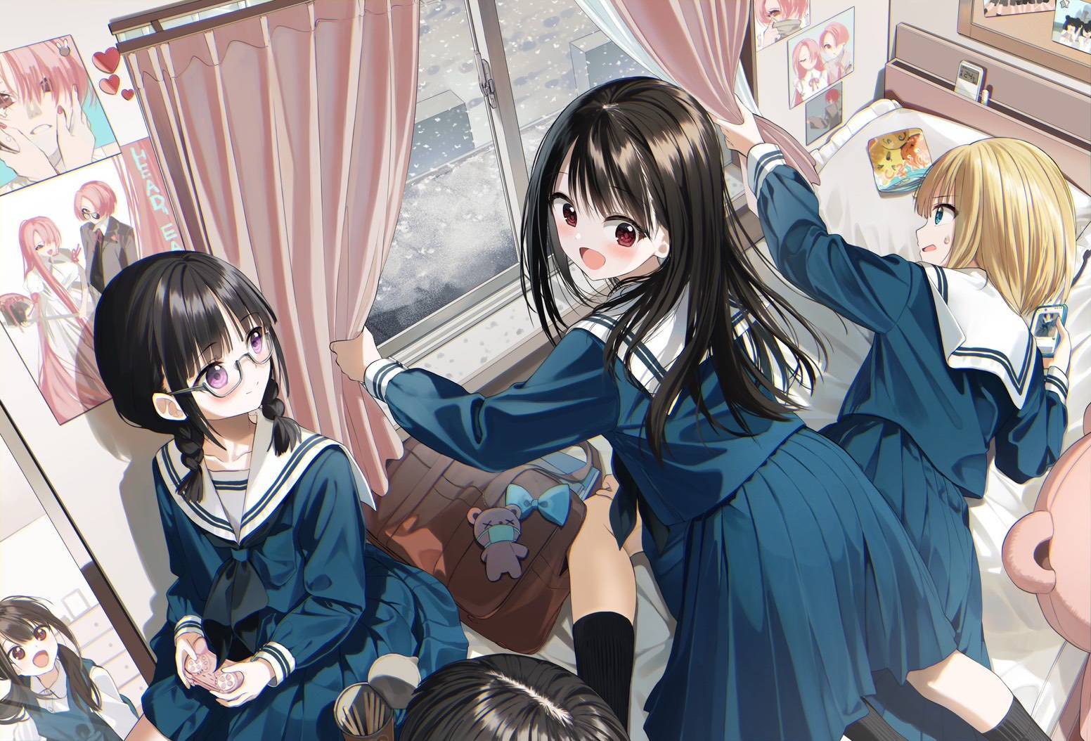 「雪！」 | 画师: ぺんたごん，网页链接