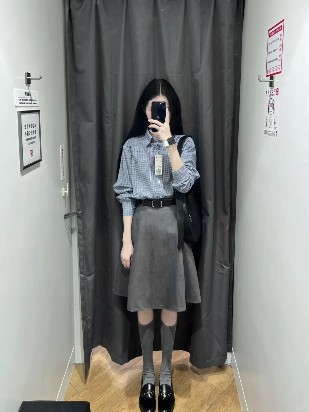 优衣库一眼超miumiu小衫??✒️📓99小裙遮胯显瘦绝了!!
