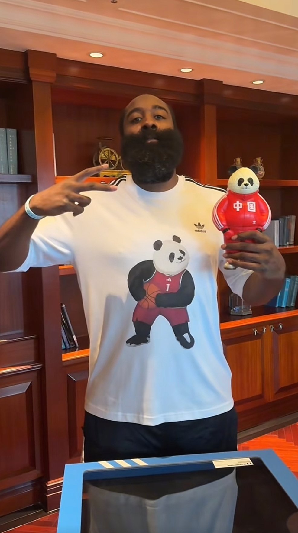 熊猫登！哈登中国行 ​​​