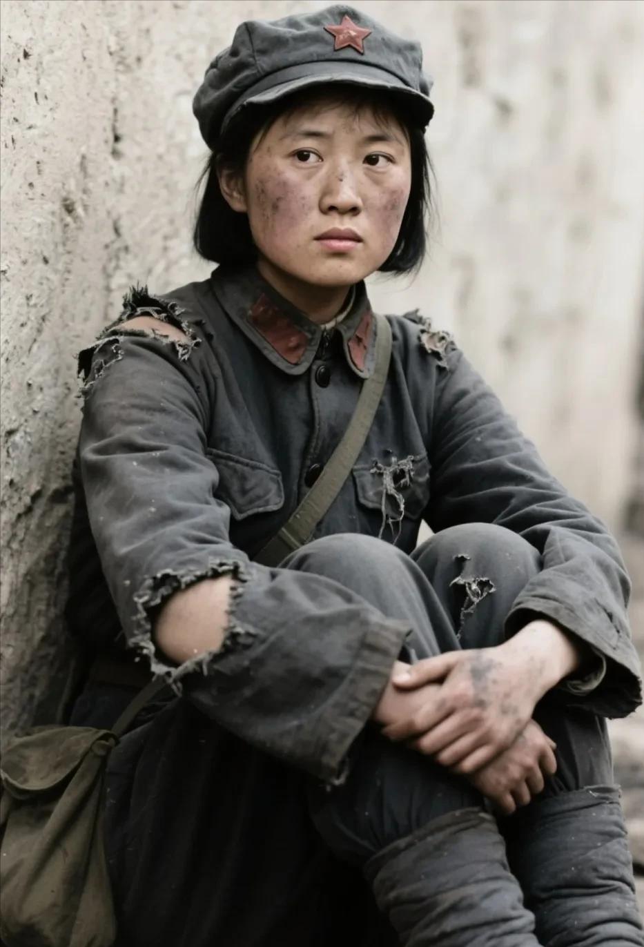 [微风]1937年，西路军组织部长张琴秋被俘后改名为苟秀英。押解路上，一个女俘频