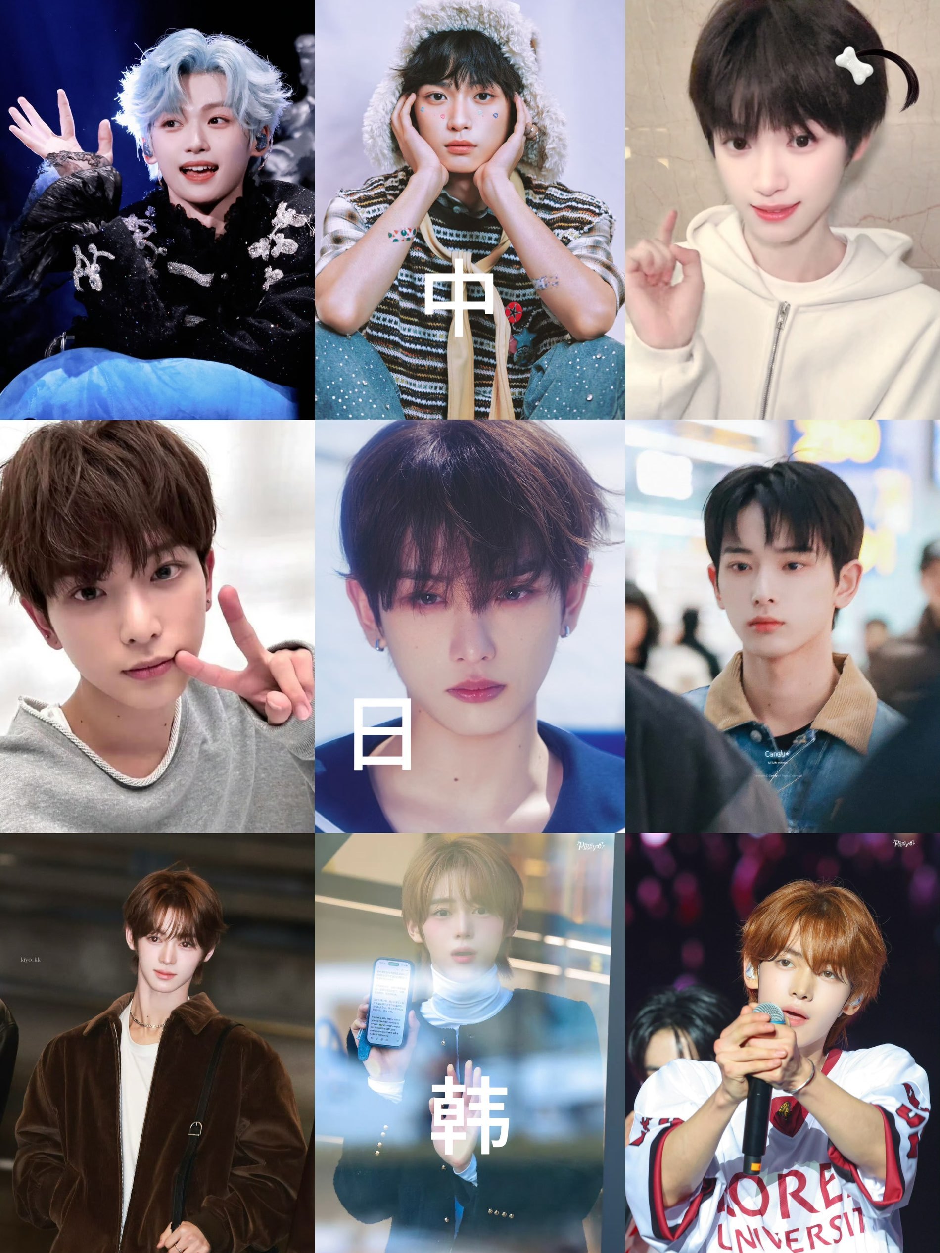 怎么看中日韩兔塑家族公用一张脸 