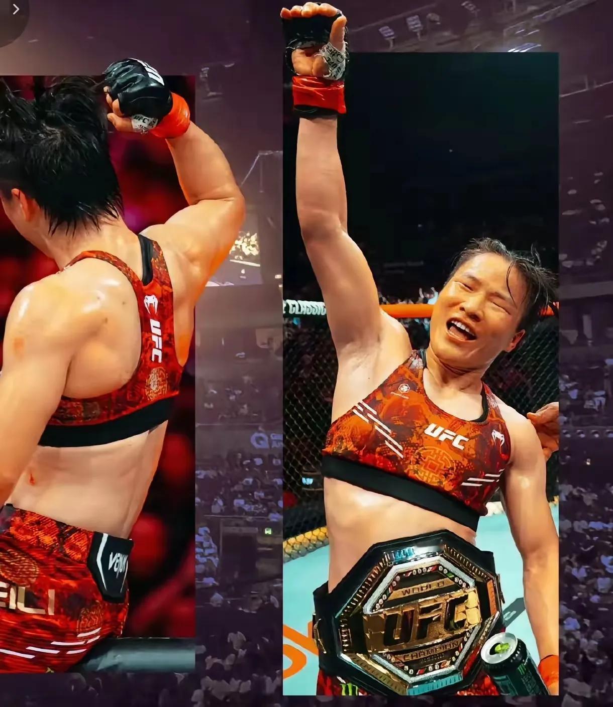 我真为UFC世界冠军张伟丽着急，她今年35岁才终于活明白了，她之前一直抱怨交不到