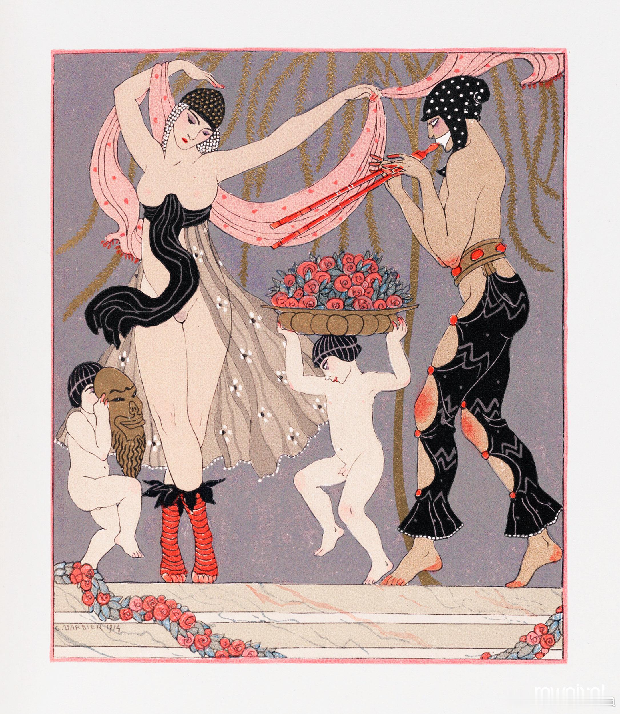 西洋历史文化鱼缸历史知识 法国著名插画家乔治·巴比尔（George Barbie