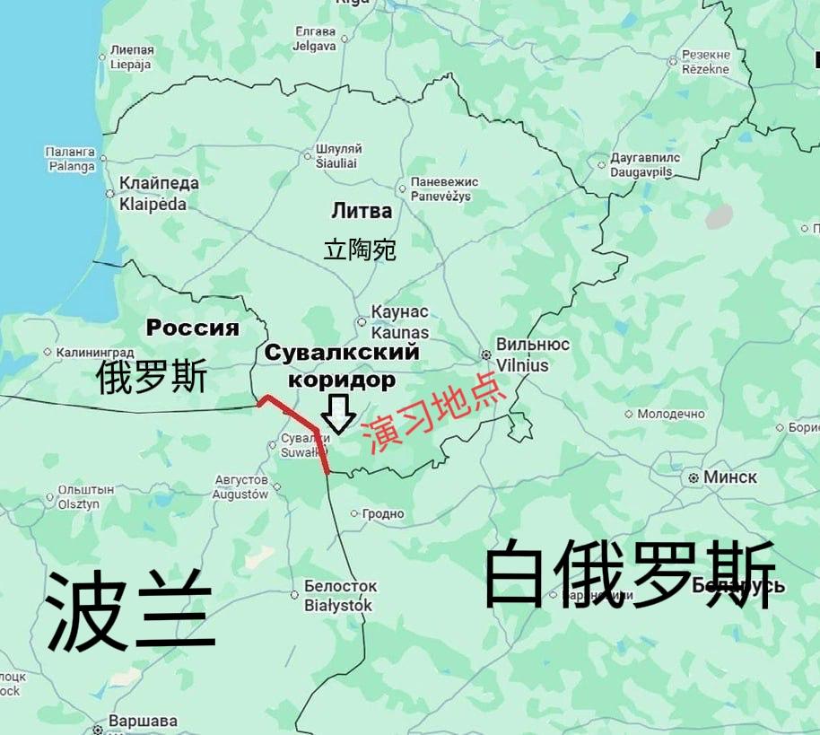最新消息！！！
北约在俄罗斯“家门口”举行军演！
🇵🇱🇱🇹🇫🇷 波兰