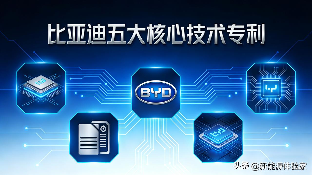 比亚迪放大招！五大核心技术外供
 
比亚迪累计超3.8万件授权专利，如今把电池、