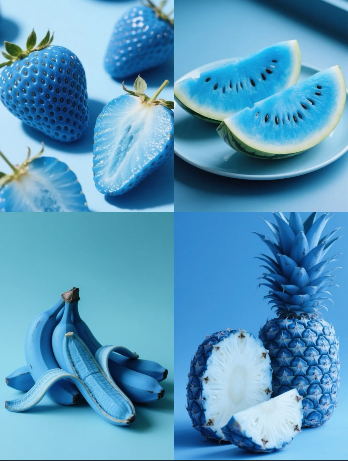 蓝色果然抑制食欲懂了！减肥控制不住嘴时，就多看看这些饭缩力拉满的食物