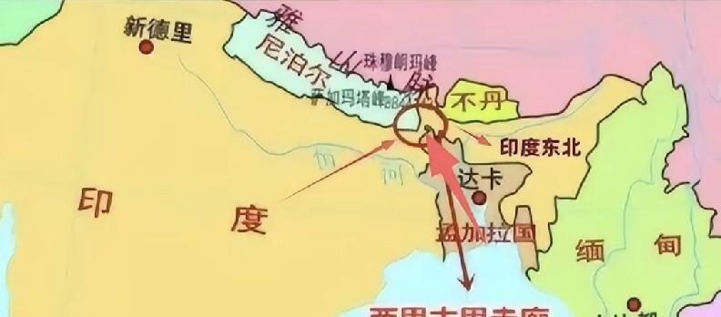 孟加拉一旦正式加入麦加防务协议，印度这回是真被掐住喉咙了。那条西里古里走廊满打满
