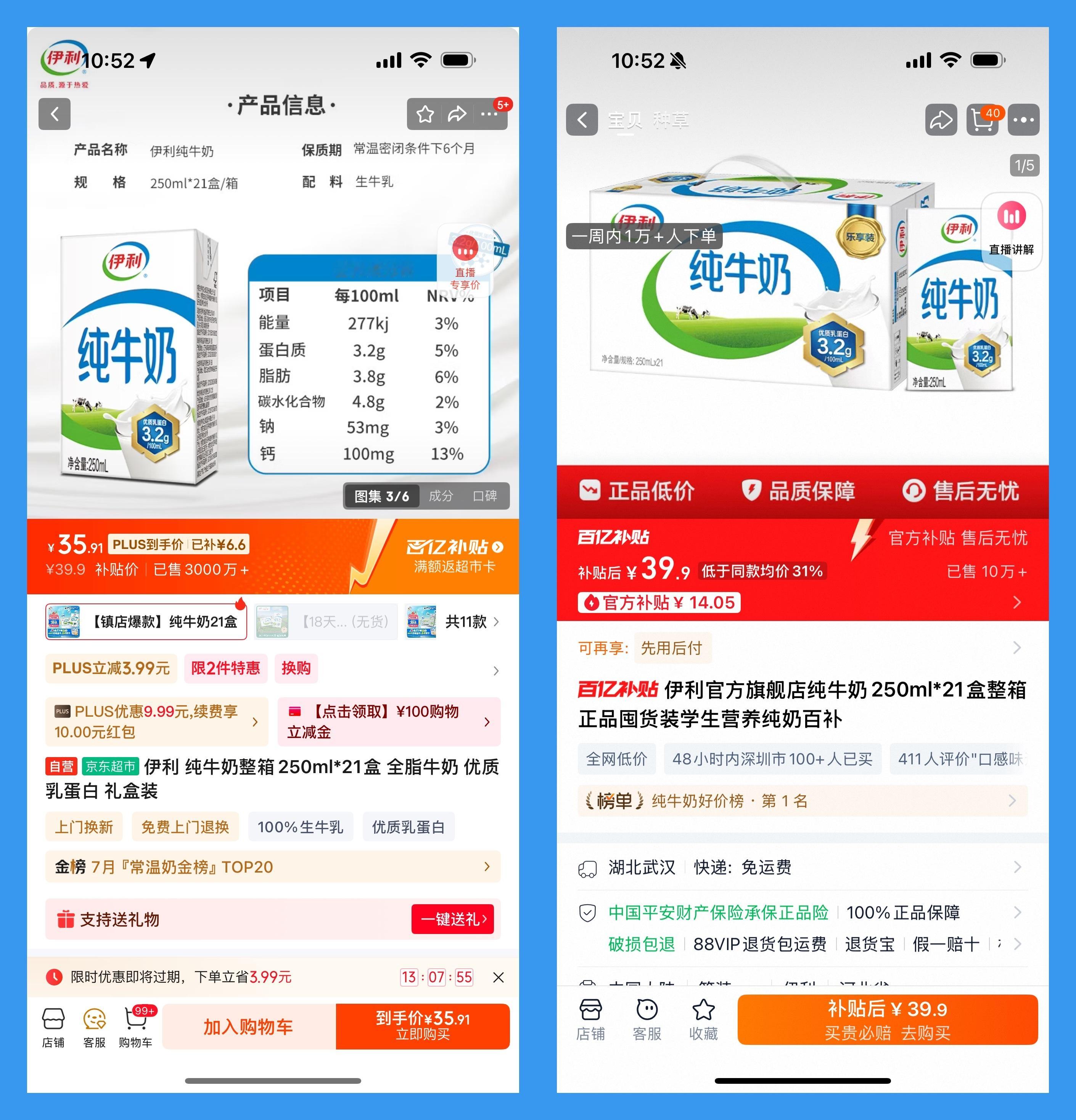 问个事，大家在网上买东西，会在各个平台对比价格吗 ​​​