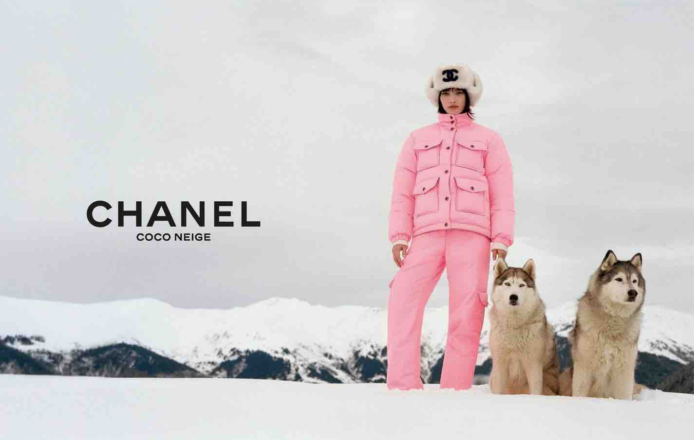 小松菜奈 x CHANEL COCO NEIGE Campaign 2025广告