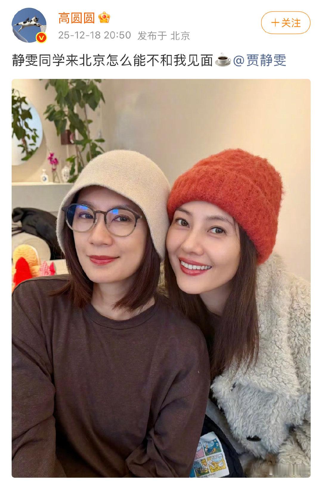 周芷若赵敏重聚贾静雯高圆圆互晒合照 周芷若赵敏重聚！贾静雯、高圆圆同时发文互晒合