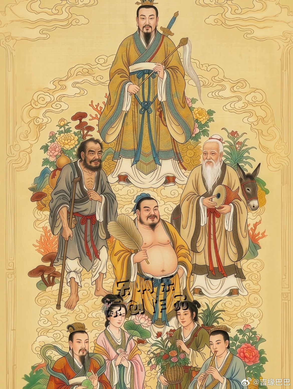 刷到这条，说明你离转运就不远了！八仙踏云而来，福运随云而至，所求皆如愿，所行皆坦