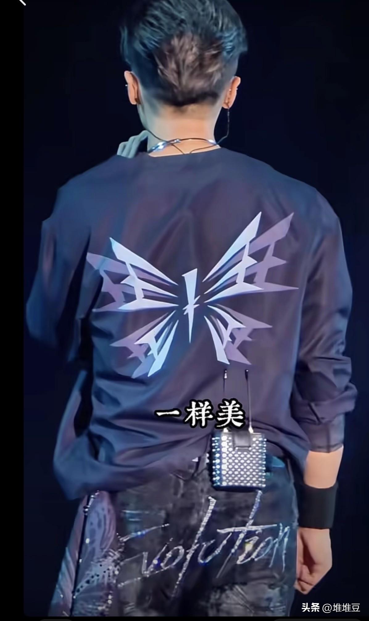 谢霆锋演唱会这件蝴蝶T恤，
被网友扒出惊天细节，
直接把“含菲量”拉满！

仔细