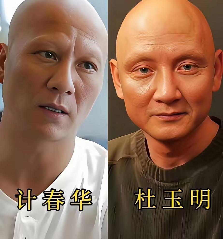 杜玉明和计春华长得很像
刘涛和曹曦文长得很像
张婧仪和周也长得很像
这三组明星，