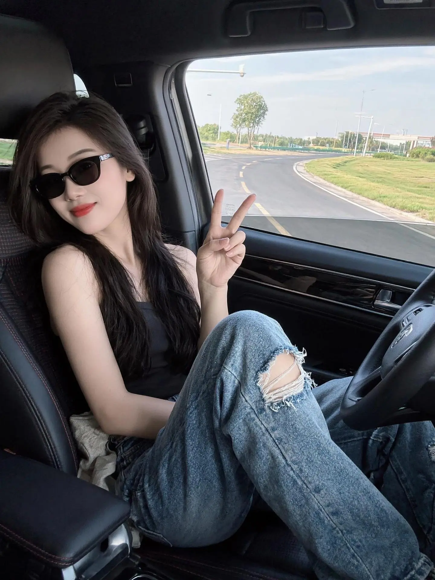 AI公路生活照 随变ai随便玩