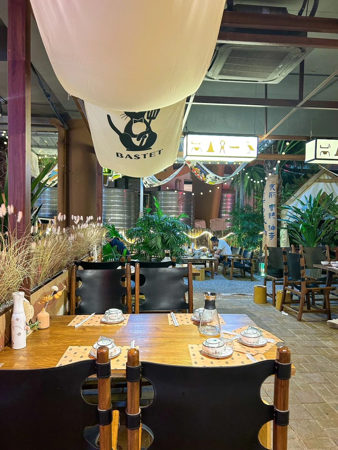 露营风东南亚餐厅⛺️来西双版纳这顿值了！