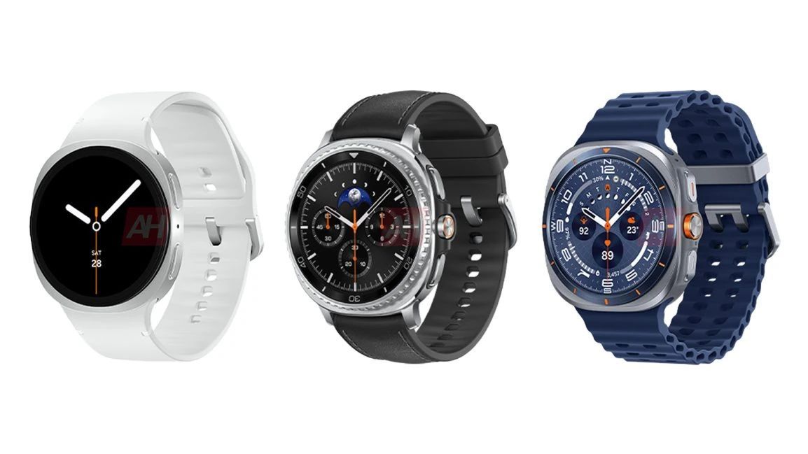 三星Galaxy Watch 8系列渲染图曝出来了，长得和Galaxy Watc