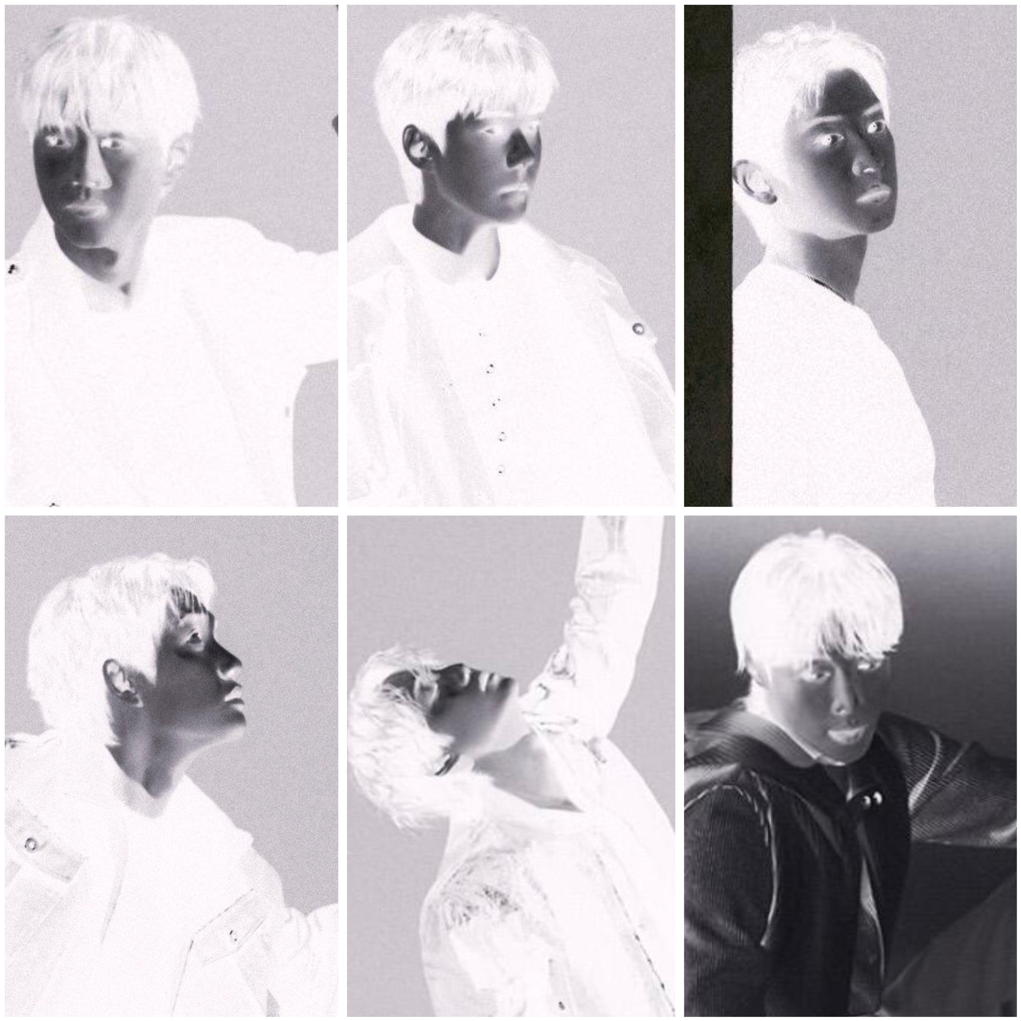 SM你可上点心吧，EXO回归个人照，照什么X光啊？？？ 