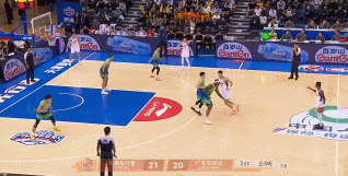 广东宏远8连胜一败难求！CBA联赛领头羊！广东客场98:74大胜天津。国内球员一