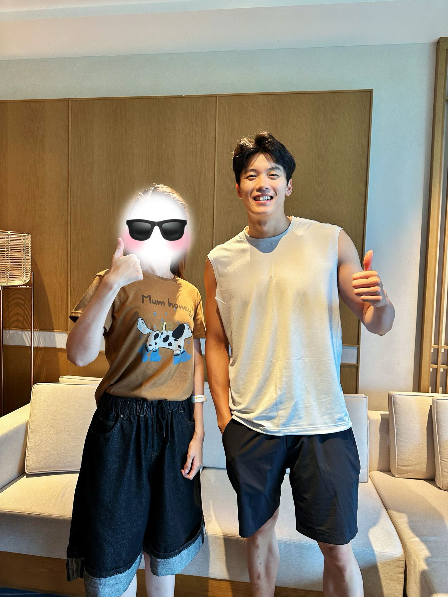 笑的好笨好可爱！😣汪顺 cr.🫘Masha £ 