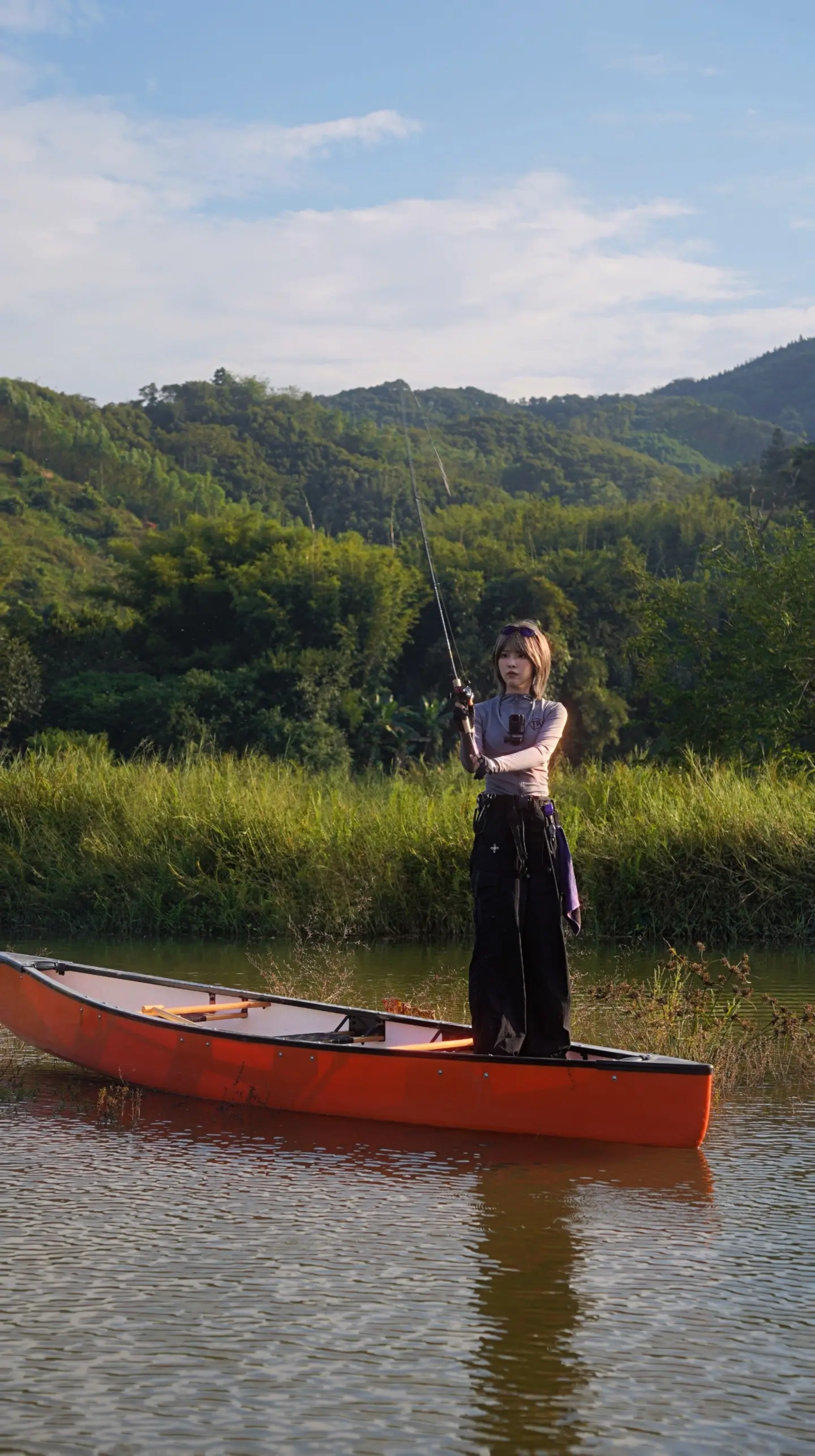 钓鱼只为那片刻的安宁。