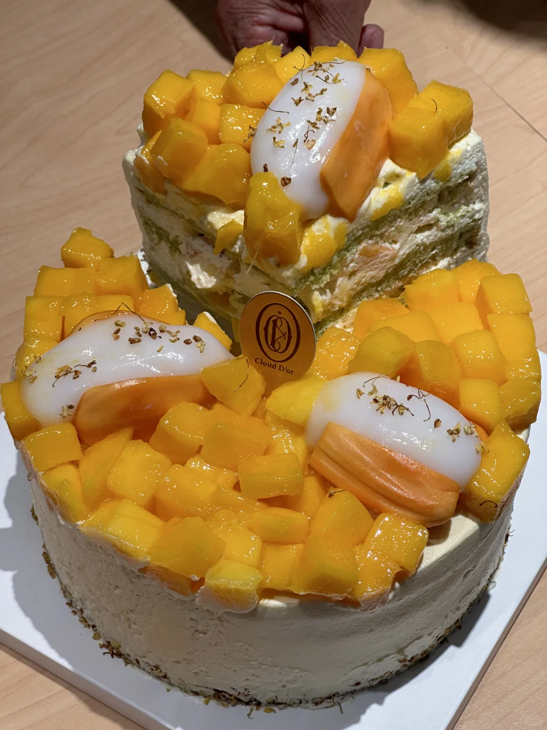 卧槽北京！！吃到了我的人生蛋糕🍰。。。
