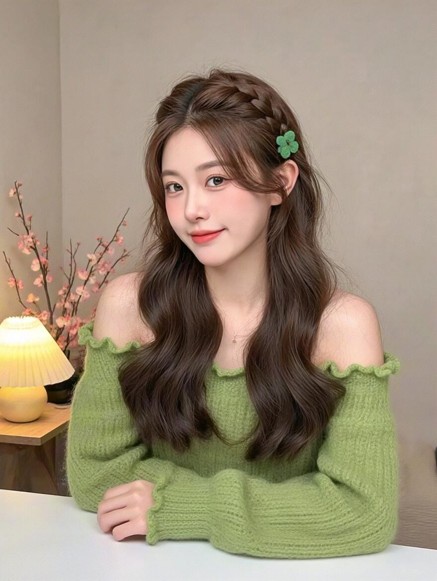 温柔甜美的少女