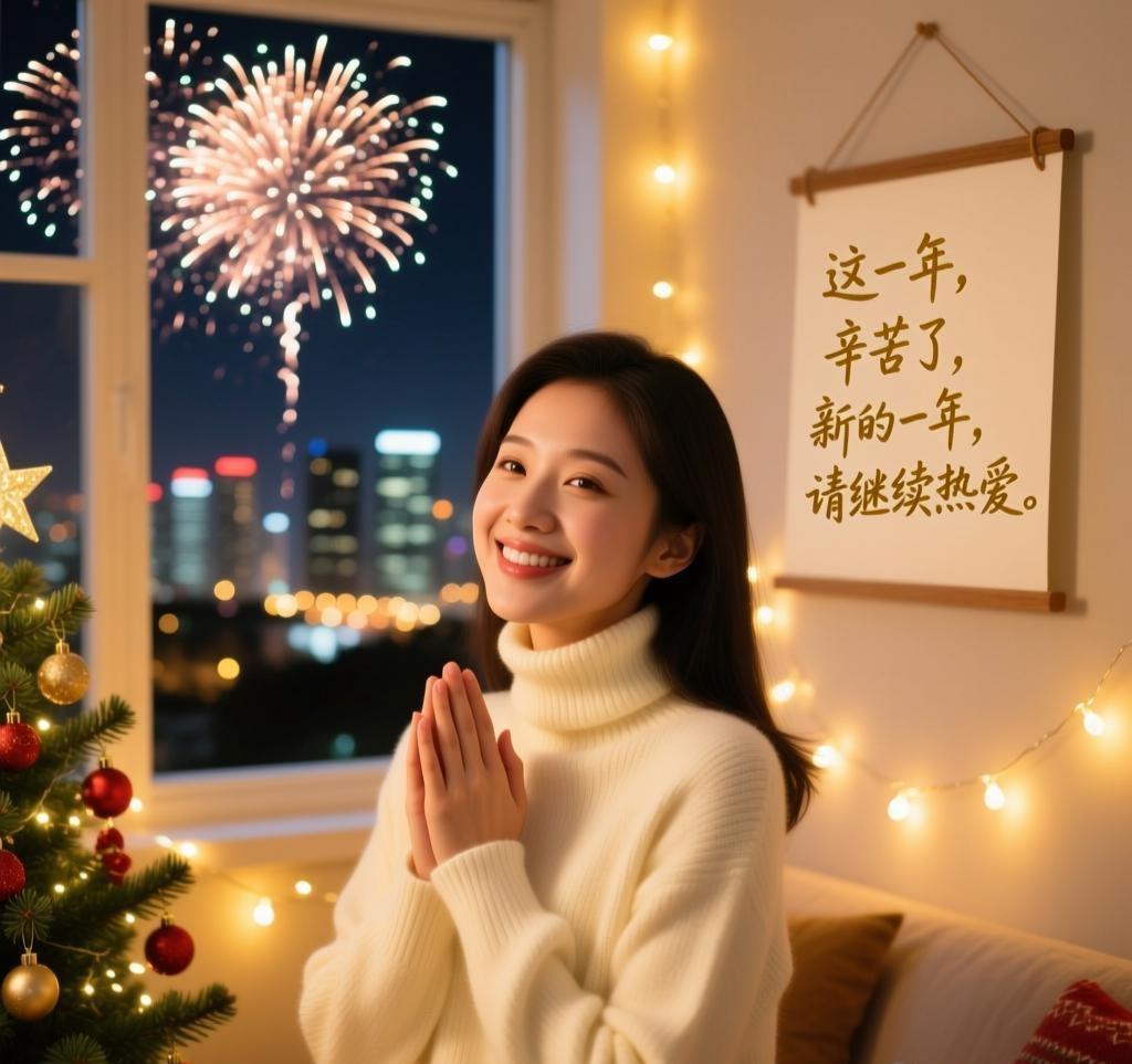 这一年，辛苦了；新的一年，请继续热爱。