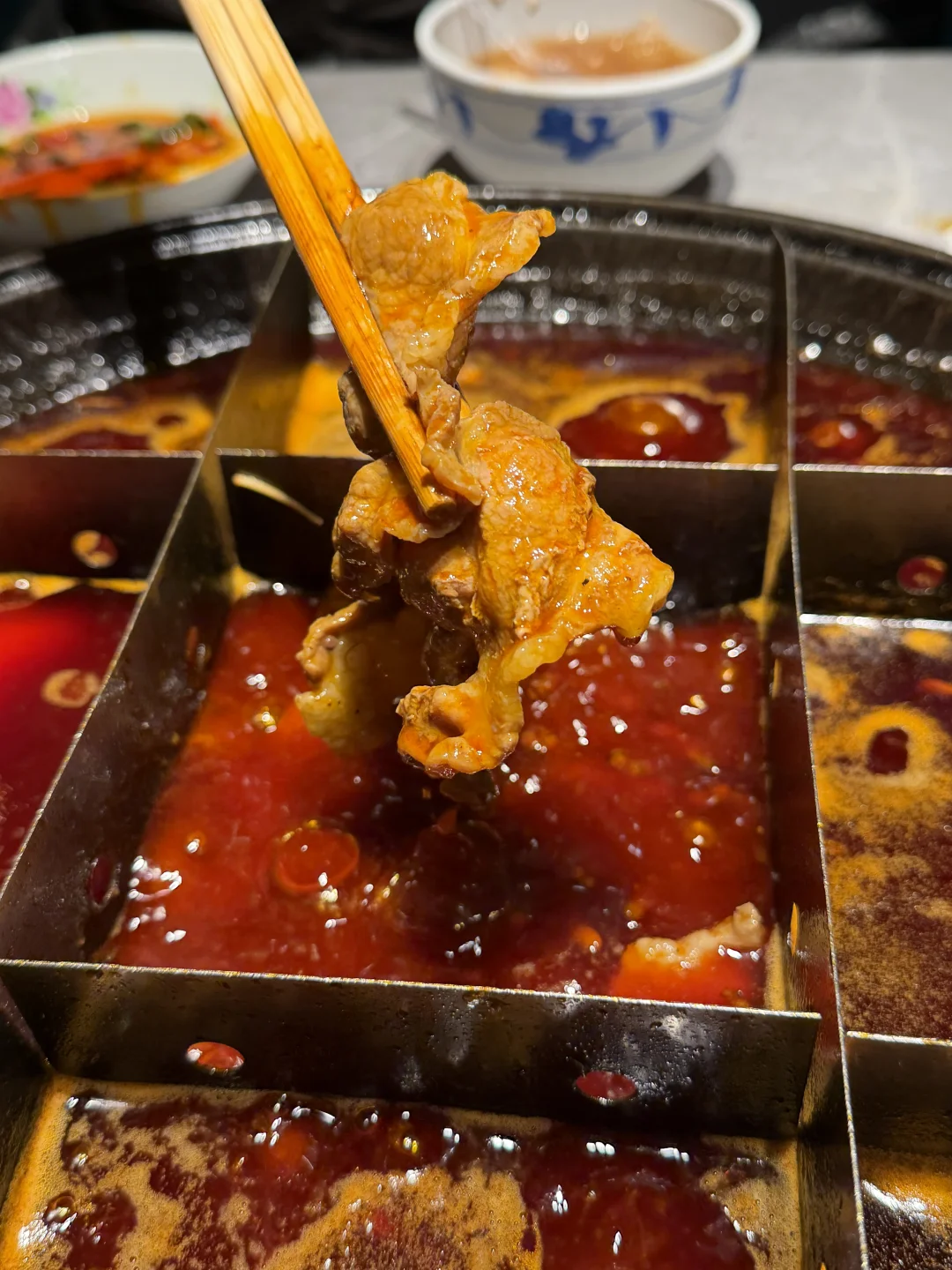 在解放碑 开了三十年的火锅店
