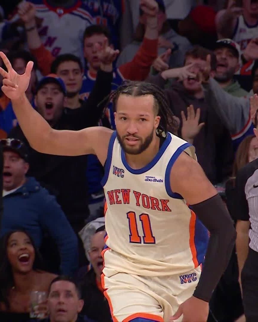 布伦森歇了一天就有劲儿了，打热火47分8助nba