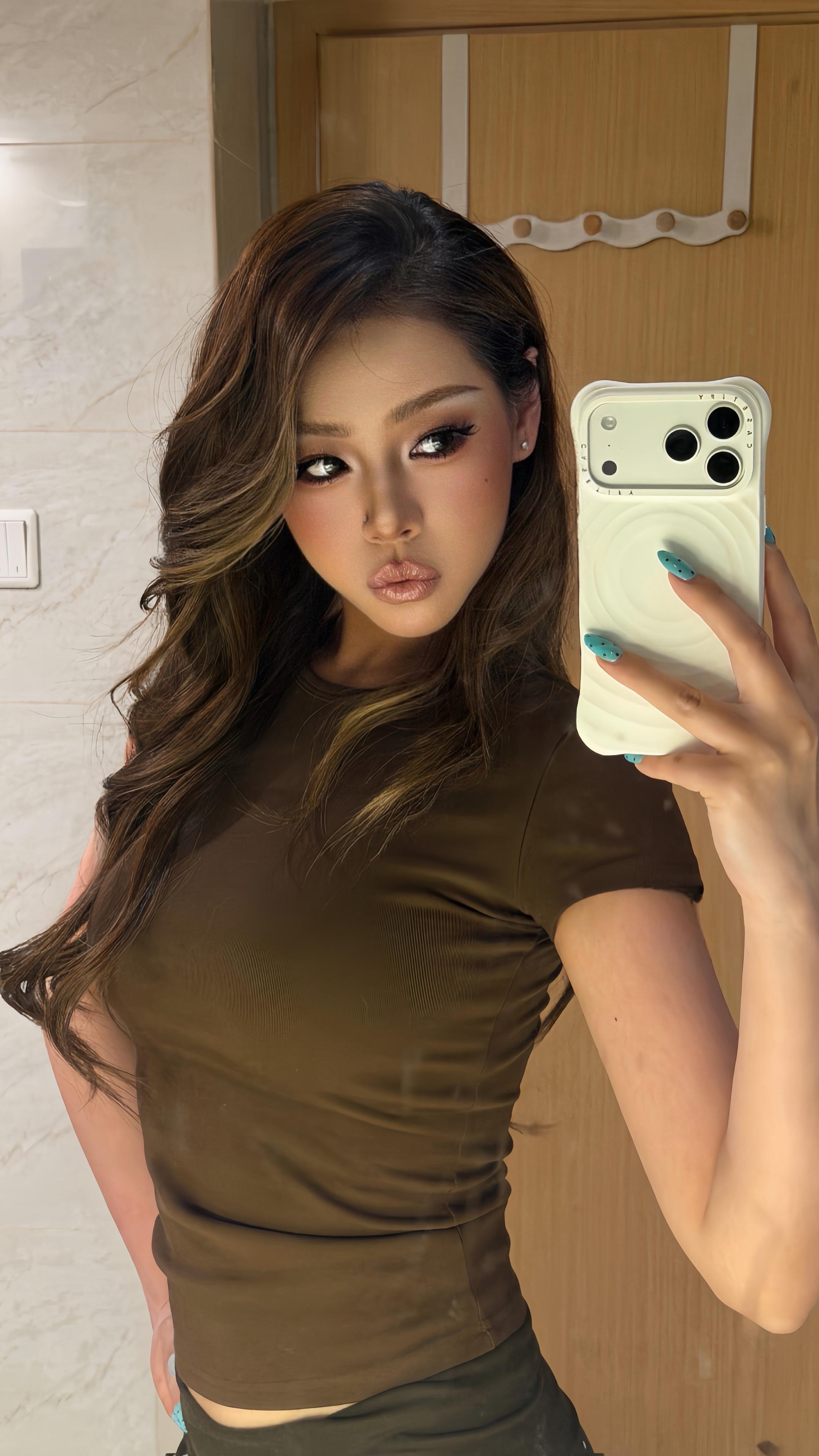 轻欧美 亚裔混血妆