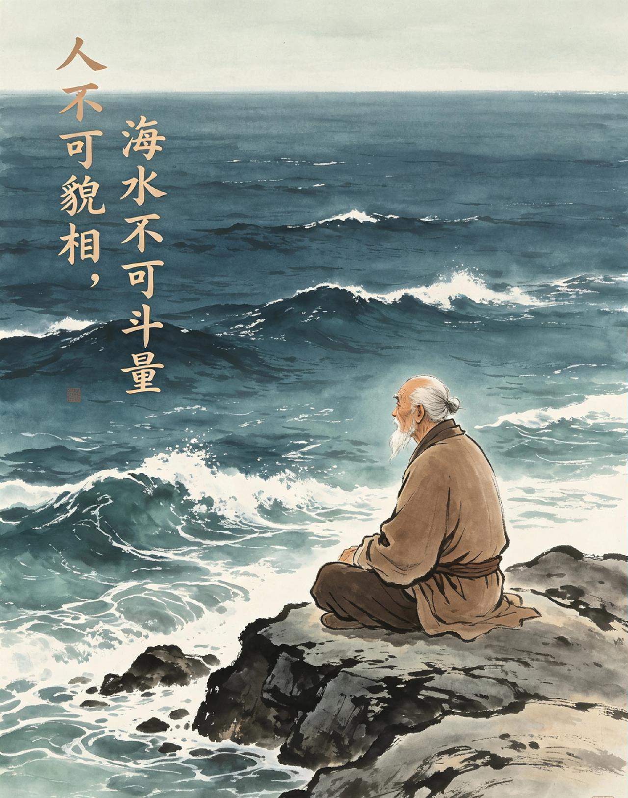 海水不可斗量