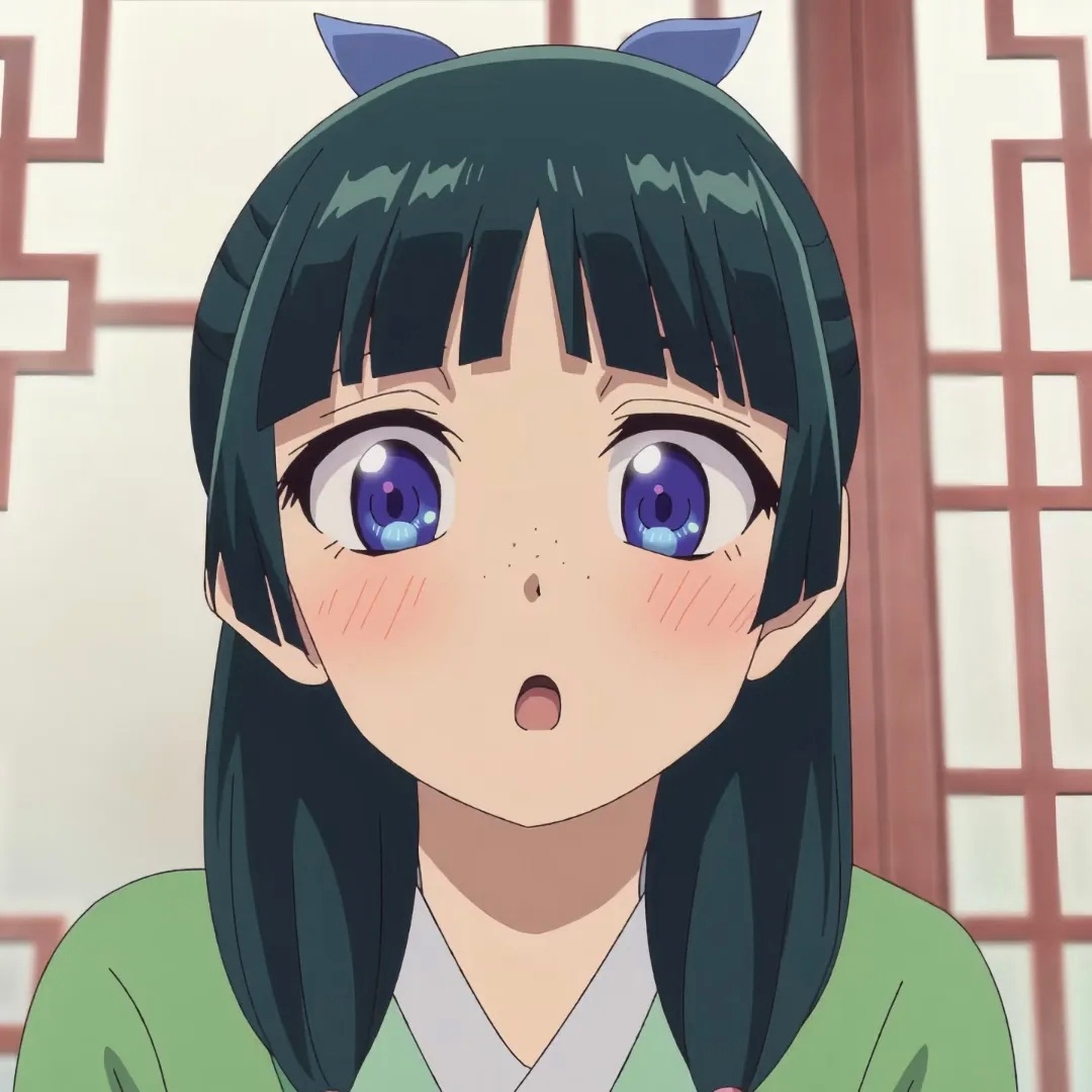 动漫春日企画壁纸次元新星计划 药屋少女的呢喃，女主猫猫的九宫格头像。 
