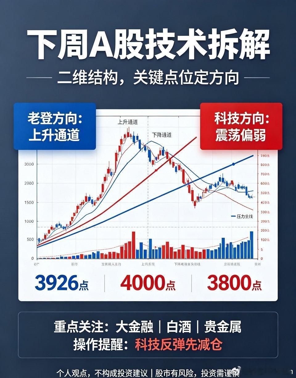 A股 下周行情 股市复盘 大盘分析 板块机会周末重磅周评，提前把下周整体市场节奏