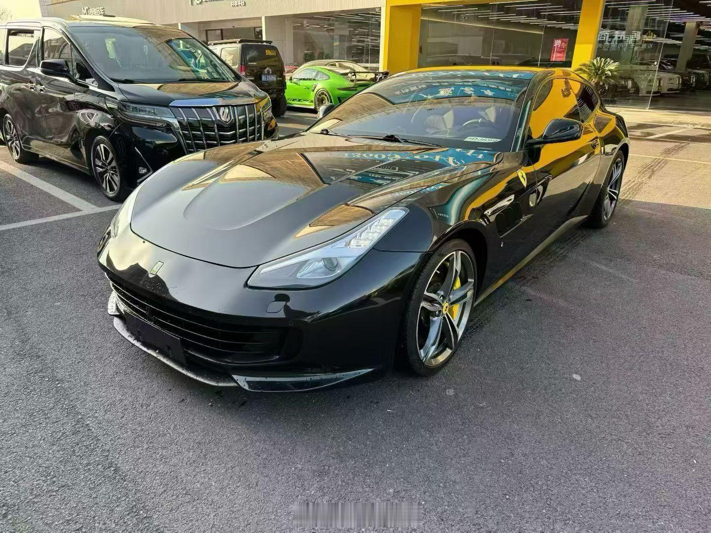 17年11月 法拉利lusso V12 黑/棕 2.7万公里 顶级声浪 💰 