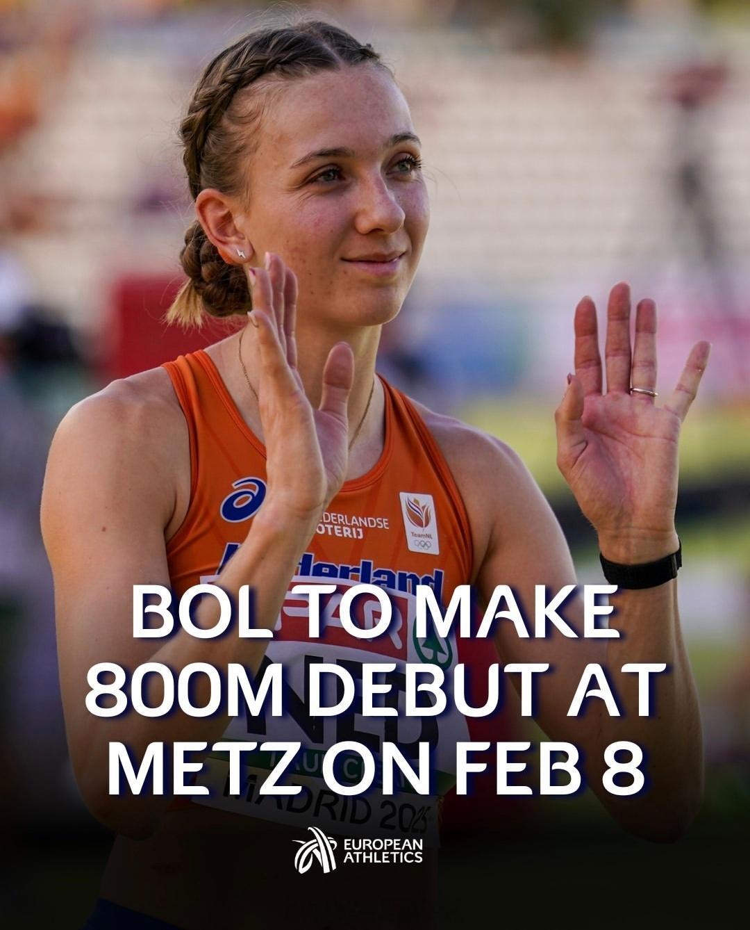 欧洲时间2月8日，大家在看完室内亚锦赛最后一天，就可以看到博尔首秀800了田径说