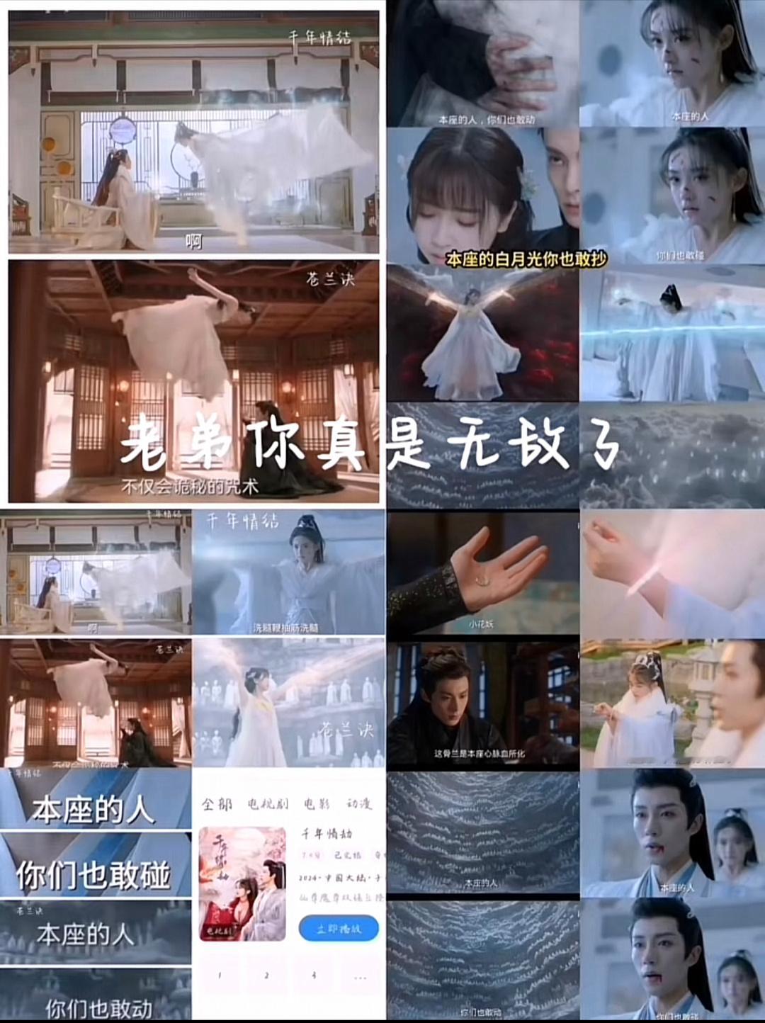 千年情劫抄袭苍兰诀，脸真大[汗] ​​​