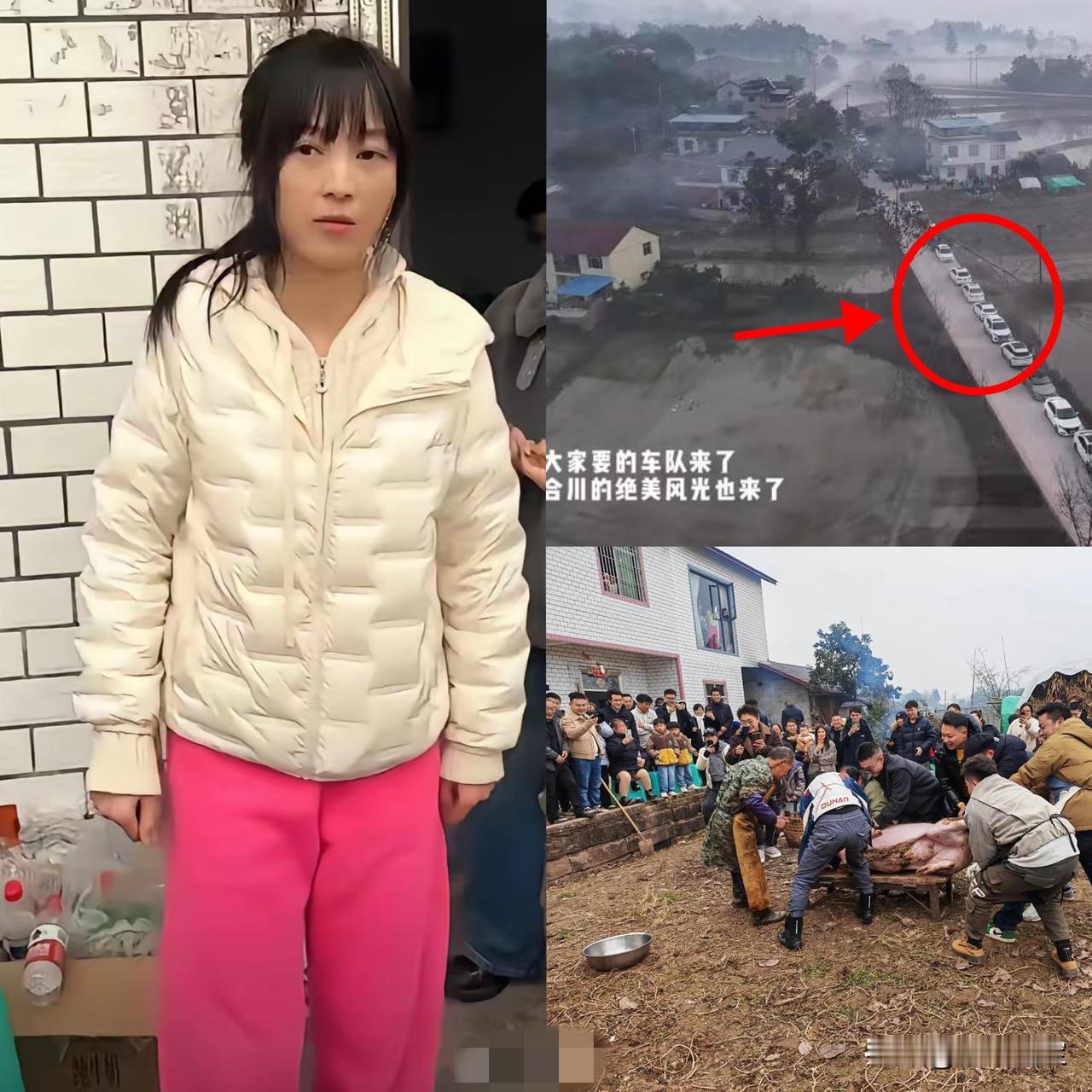 昨晚饭局，
一位刚离职的文旅局员工喝多了说：“我们全年预算，敌不过一个农村女孩的