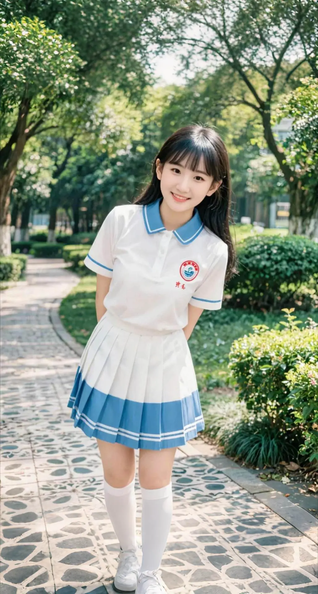 AI扩图 AI青春校园写真 ai创作
