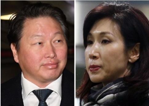 韩国天价离婚案明天宣判！
SK海力士“掌门人”崔泰源与卢素英的离婚案将于明日(7