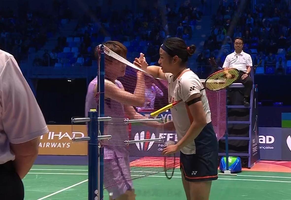 女单 半决赛 安洗莹(1) 23-21 18-21 21-16 陈雨菲(5)20