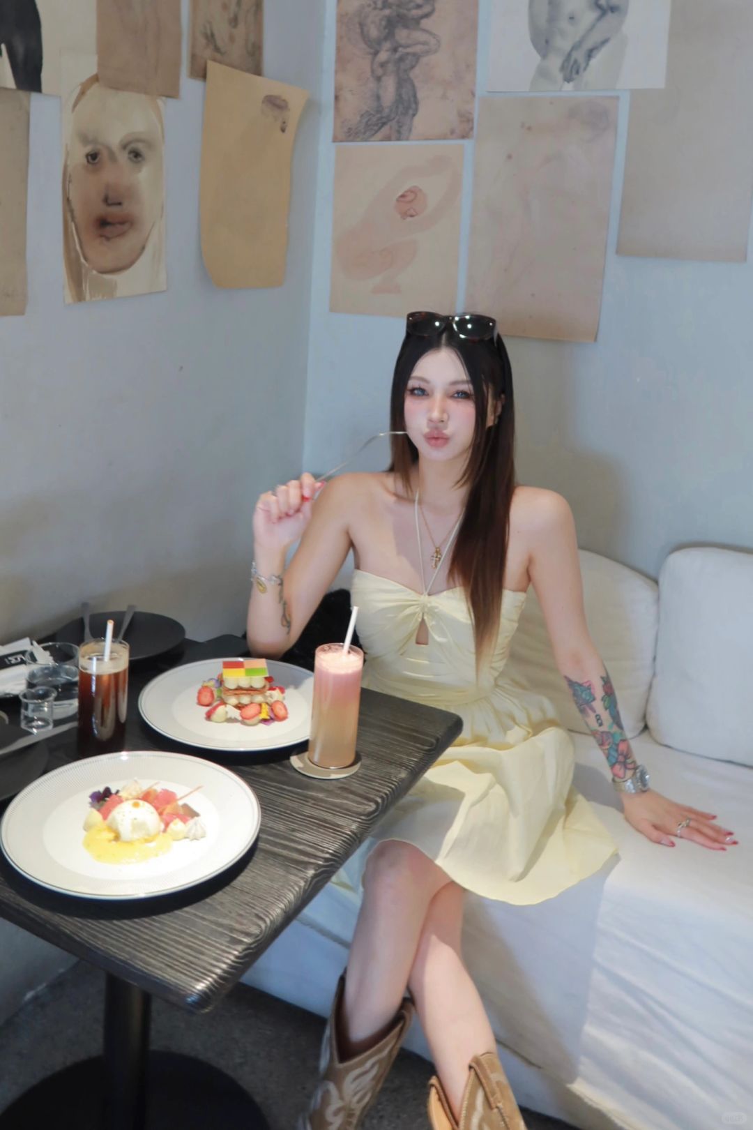 afternoon tea in Sicily⛲️