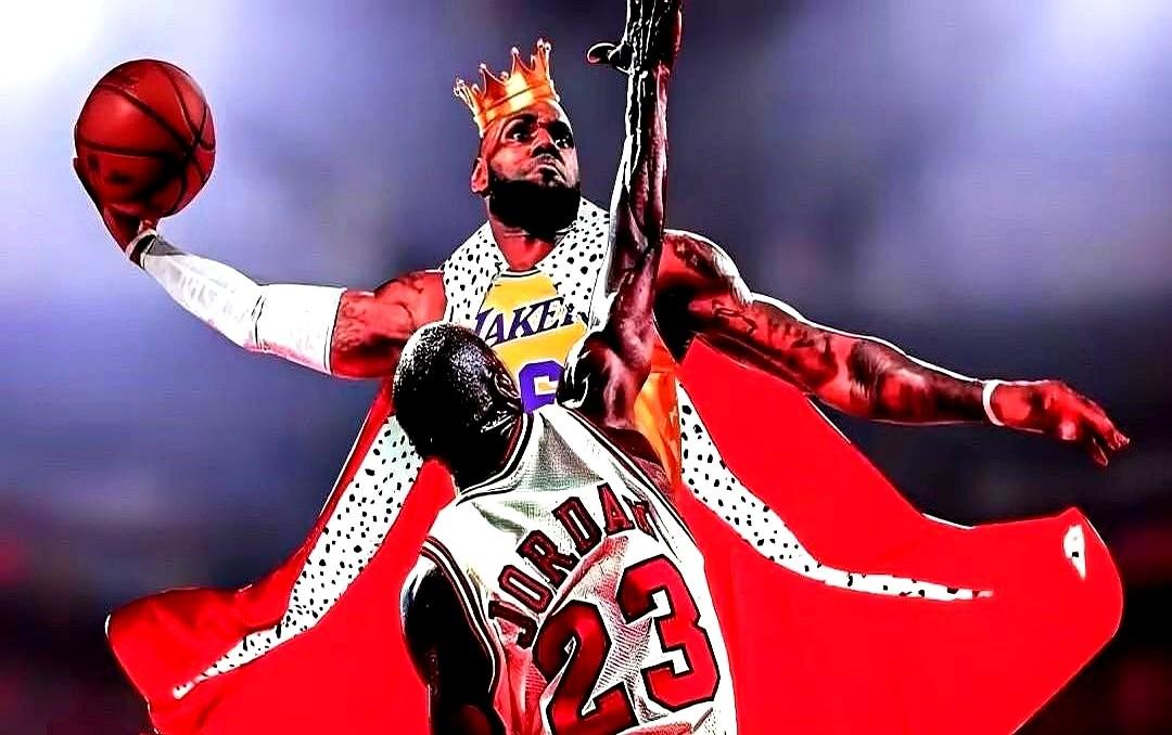 乔丹和詹姆斯，根本不是一个维度的比较。

詹姆斯太强了，强得像一部编年史。4万多