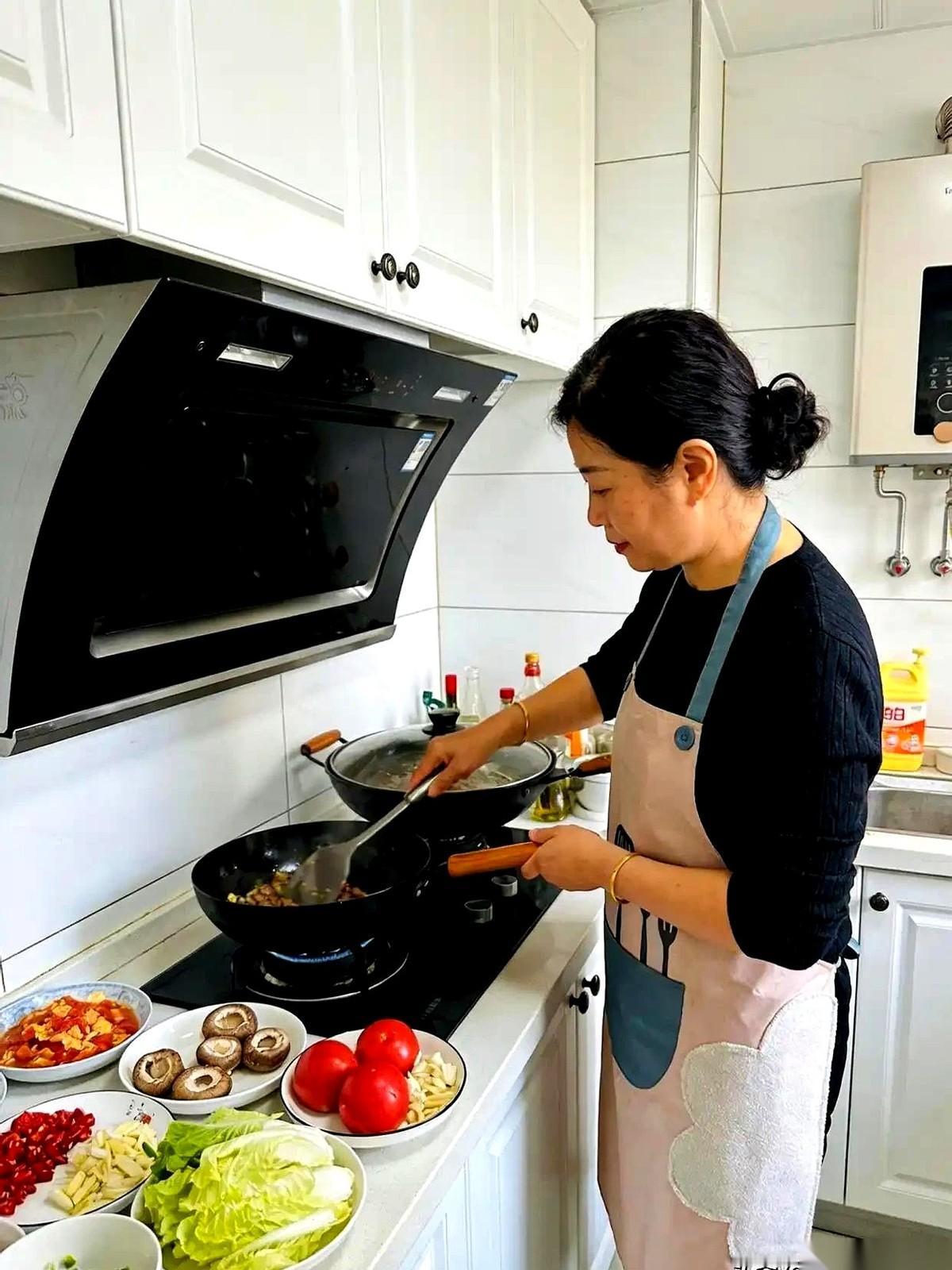 “35块钱一小时，做饭顺带搞卫生。”
话刚说完，对面翘着二郎腿的阿姨直接把头转过