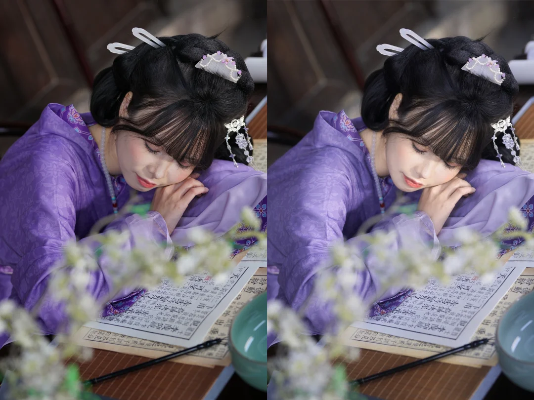 修完后也太惊艳了吧、后期修图前后对比