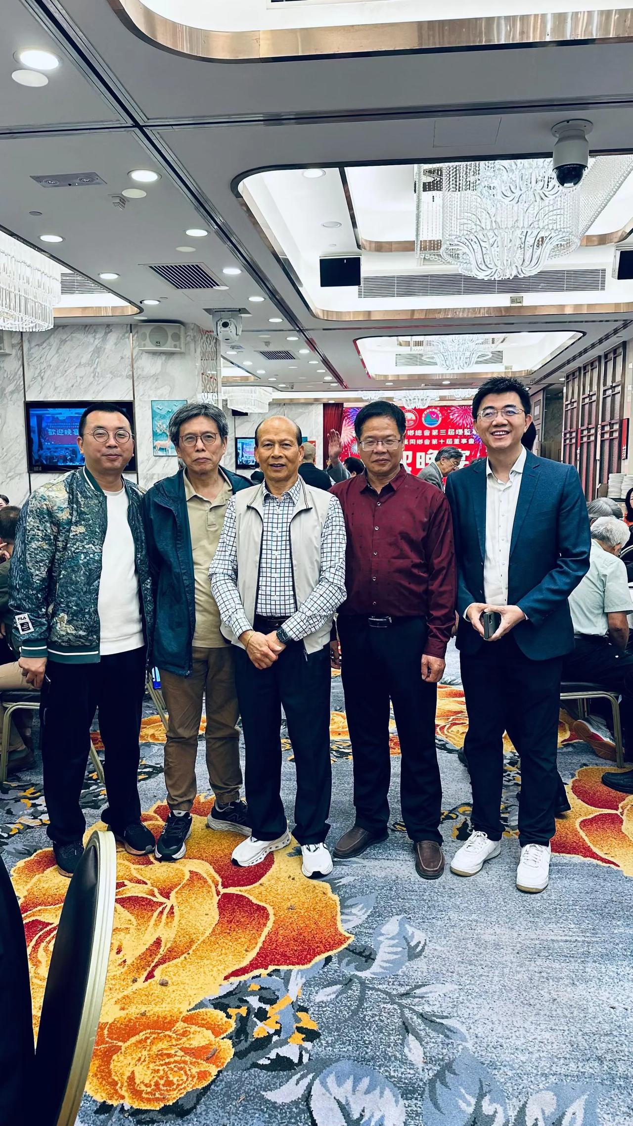 香港泉州洛江同乡总会欢迎家乡领导及乡贤企业家並文化界名人莅港出席换届典礼，接风晚