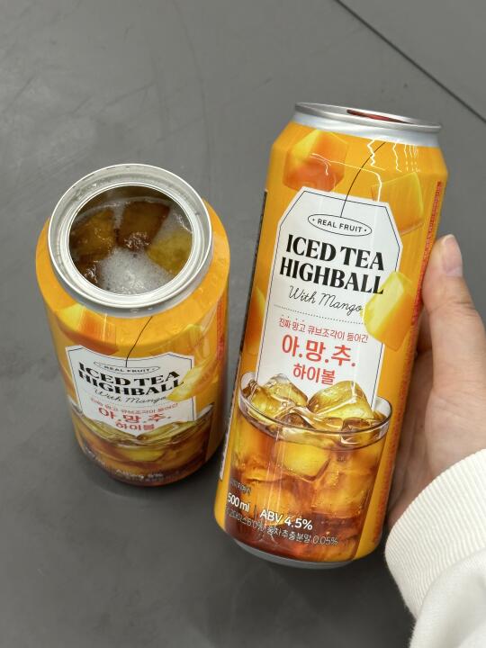 🇰🇷在小韩gs25看到多拿点！梦中情酒！！