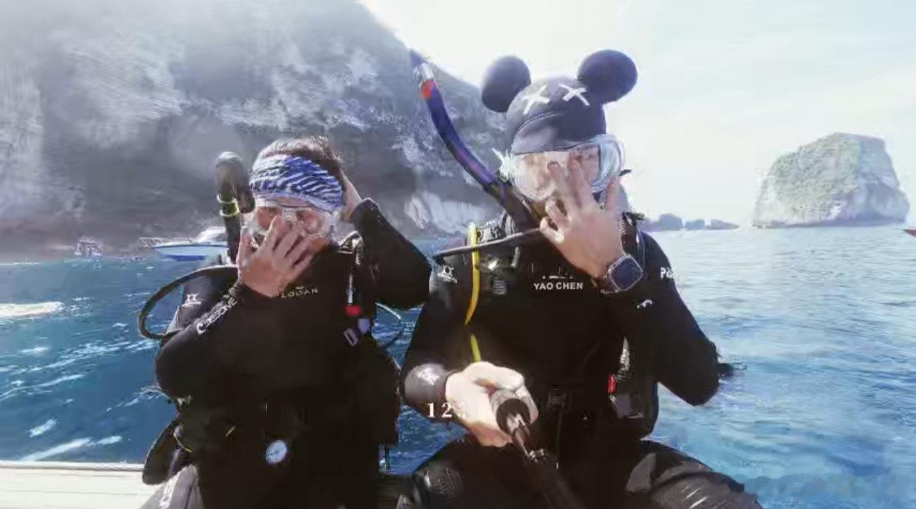 姚琛努沙佩妮达岛潜水vlog 这个潜水vlog简直就是夏日必备的解暑神器，姚琛在